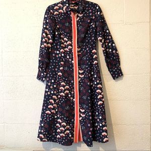 Boden Floral Print Dress with matching belt